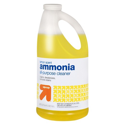 ammonia and hot water carpet stain cleaner